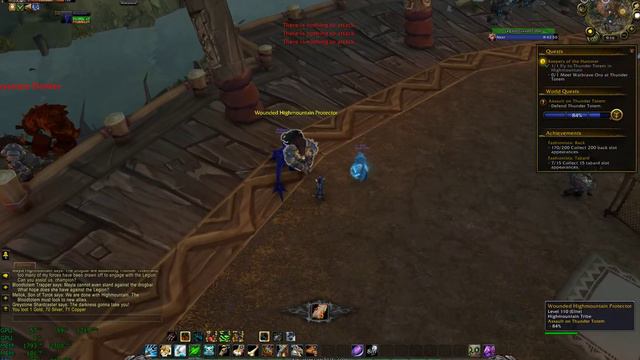Highmountain Tribe Scouting Questline смотреть онлайн