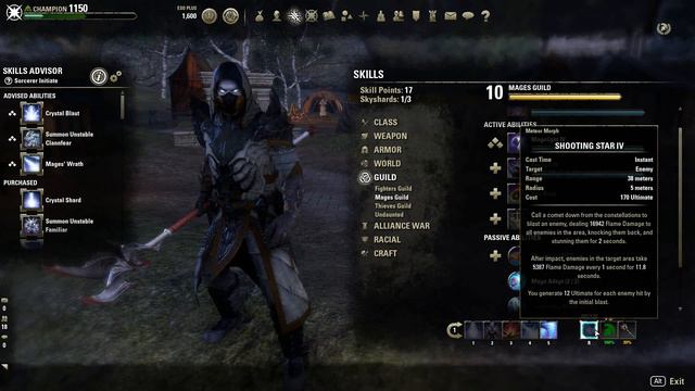 Мана Сорка ПвП билд l Mana Sorcerer PvP build Summerset смотреть онлайн