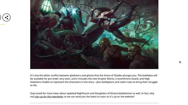 AMAZING VALUE 44 Models Battle in GLADIATORAL ARENA COMBAT Age of Sigmar Nighthaunt Daughters Khain смотреть онлайн