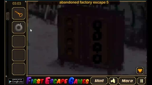 Abandoned Factory Escape 5 Walkthrough смотреть онлайн