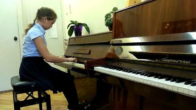 Долгова Алина, М. Шмитц "Джазовая инвенция №15" смотреть онлайн