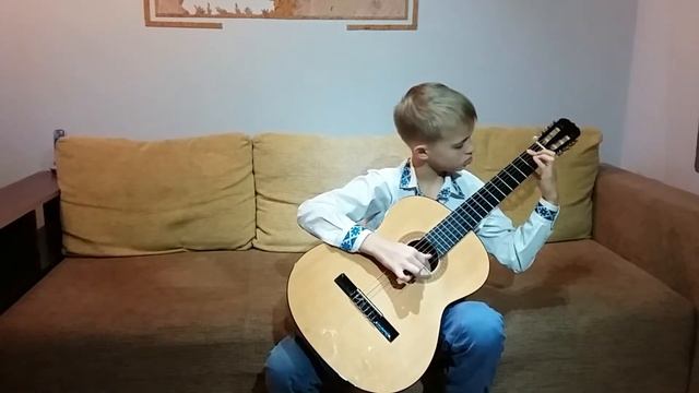 Щедрик. Н. Леонтович. Гитара. Шестиструнная гитара. смотреть онлайн