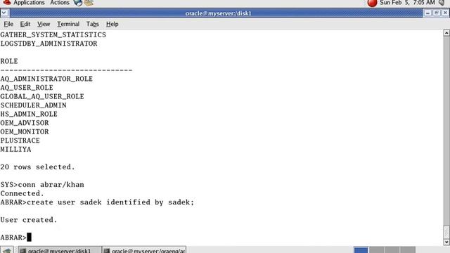 oracle dba roles by abrar khan смотреть онлайн