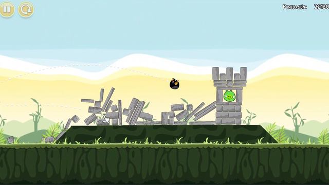 Mi Versión Favorita! Jugando En Angry Birds 1.0.0 PC Pero En Español!