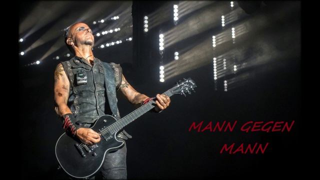 Rammstein-Mann Gegen Mann Guitar Backing Track смотреть онлайн