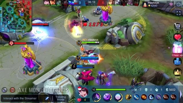 Lesley Perfect SAVAGE on Enemy Base!! - Top 1 Global Lesley by Hawkeye. - MLBB смотреть онлайн