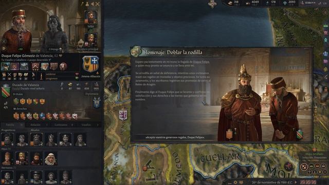 PORTUGAL son LOS PADRES Ep.41 - CRUSADER KINGS 3 GAMEPLAY ESPAÑOL - dlc ROYAL COURT смотреть онлайн
