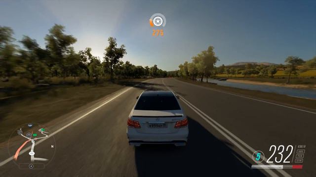 Mercedes-benz E63 AMG/Forza Horizon 3/4K 60fps/ смотреть онлайн