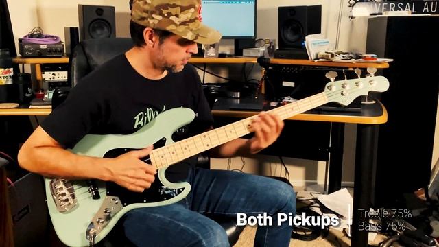 John East J Retro Bass Preamp in G&L JB Basses смотреть онлайн