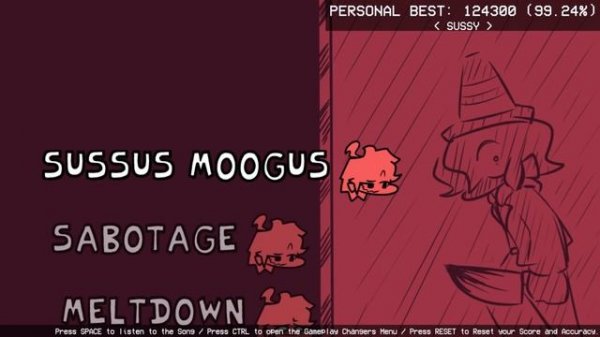 Friday Night Funkin' VS Imposter but Human V2 Cancelled build (FNF Mod) (Among Us/Black Imposter V4