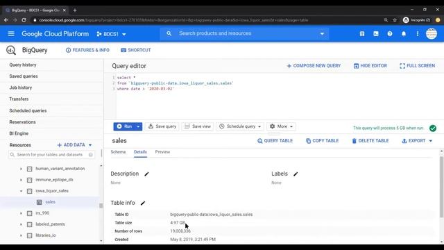 GCP - BigQuery - Permanent Tables & Temporary Cache - DIY#4 смотреть онлайн