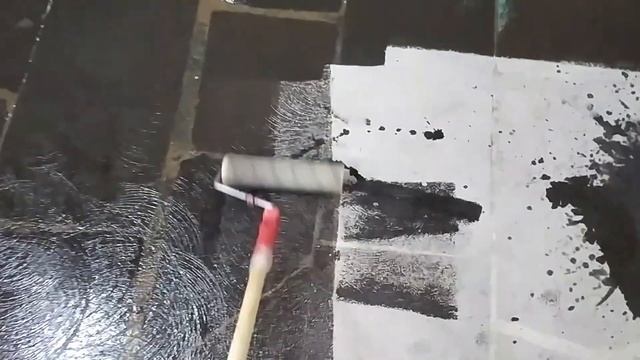 КАК и Чем покрасить пол в гараже ,покраска бетона смотреть онлайн