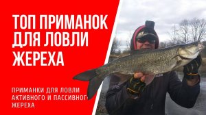 Лучшие приманки для ловли жереха  Активный и пассивный жерех