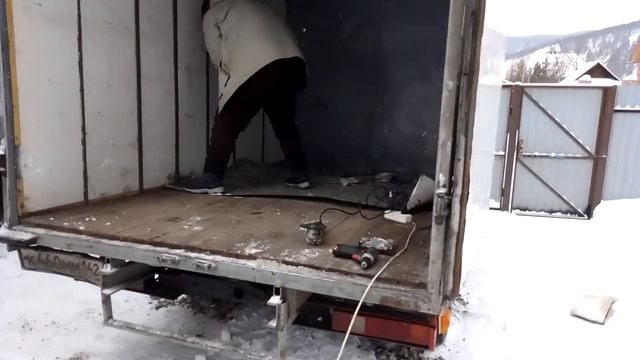 Идея для бизнеса, Утепляем фургон на Газель под рефрижератор. смотреть онлайн