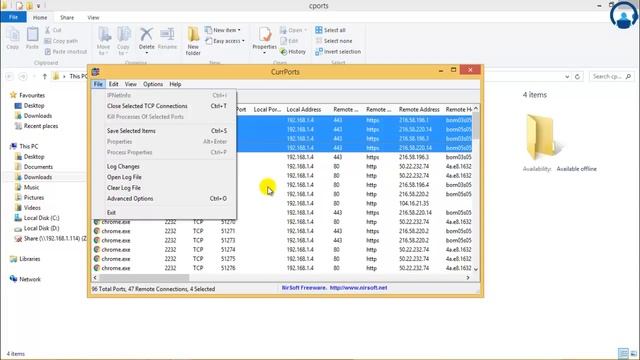 17 Monitoring TCP IP connections смотреть онлайн