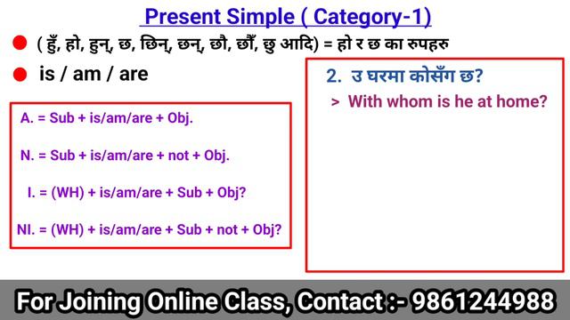 Is, Am, Are को सहि Use । Simple Sentences Present Category - 1 || Basic English Grammar смотреть онлайн