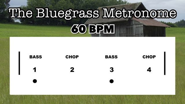 The Bluegrass Metronome 60 BPM смотреть онлайн