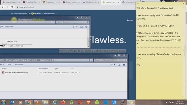 How to Flash a 16GB memory SD Card with Raspbian Buster Operating System for Raspberry Pi? смотреть онлайн