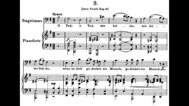 Brahms - 4 Serious Songs, op.121 смотреть онлайн