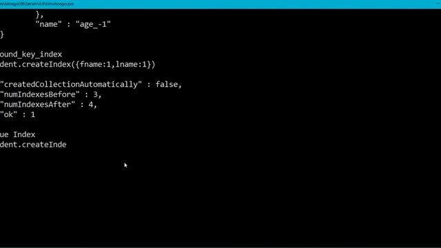 Indexing in Mongodb смотреть онлайн