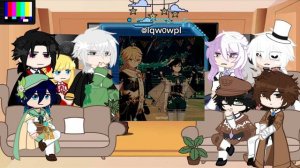 •реакция персонажей бсд на мондштат и венти 1/5 [Genshin Impact/Bungo Stray Dogs]•