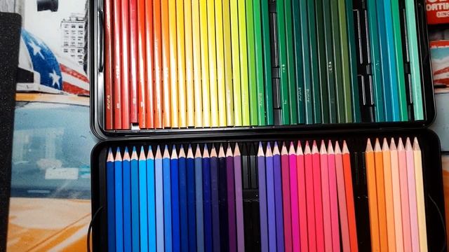 Мои новые карандаши. Моё мнение о карандашах Brutfuner 120цветов (квадратные) смотреть онлайн