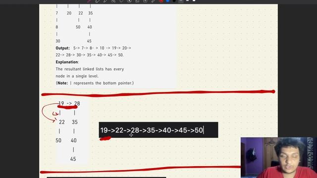Flattening a Linked List|| English GFG POTD 7 Jan 2023 Solution ||Java || #geeksforgeeks #solution смотреть онлайн