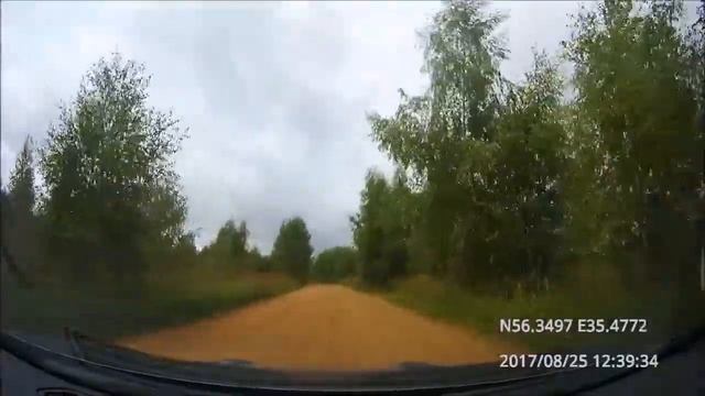 Driving in Central Russia: Волоколамск - Старица / Volokolamsk - Staritsa 25/08/2017 (timelapse 4x) смотреть онлайн