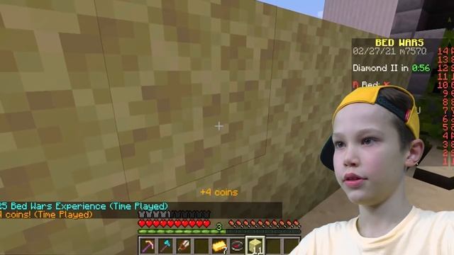 Minecraft Bed Wars смотреть онлайн