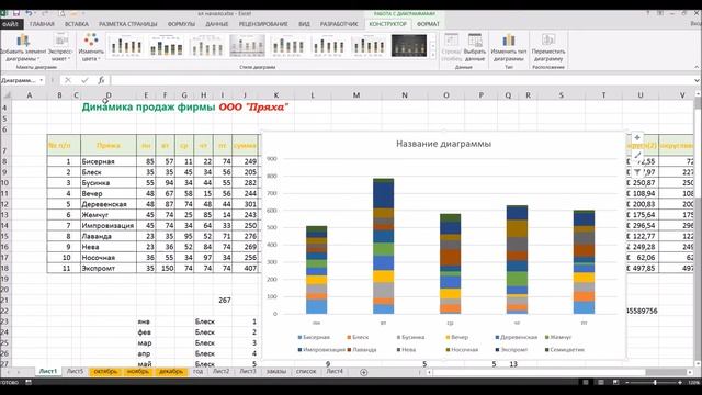 Excel для начинающих. Просто и понятно. Диаграммы ч.1. Урок №17 смотреть онлайн