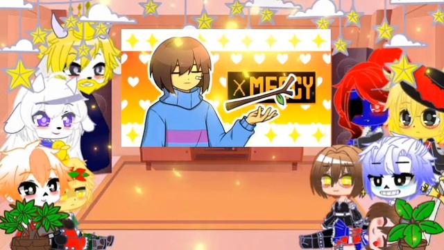 Undertale react to sans AU Meme {Undertale AU} смотреть онлайн