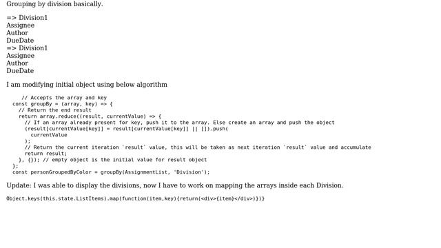 Sharepoint: Object notation react map groupby смотреть онлайн