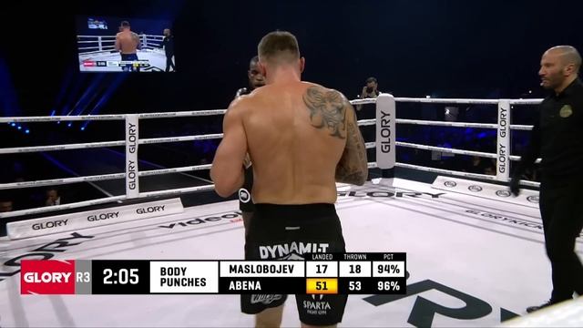GLORY 83: Donegi Abena Vs. Sergej Maslobojev (Light Heavyweight Title Bout) - Full Fight