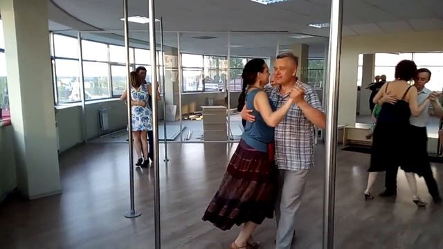 Танго-дискотека в Боровлянах 28.05.2016 (Альтернативная милонга) смотреть онлайн