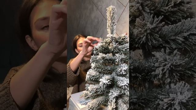 Заснеженная искусственная елка 60 см смотреть онлайн
