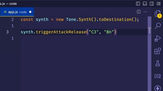 The “Hello World” of Tone.js | Web Audio Tutorial - Pt.2 смотреть онлайн