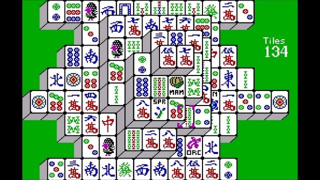 Mahjong Solitaire -1.05- (Sega Master System) Prova смотреть онлайн