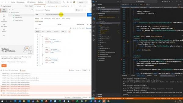 Debug in Visual Code C# .Net Web API / ASP Controller
