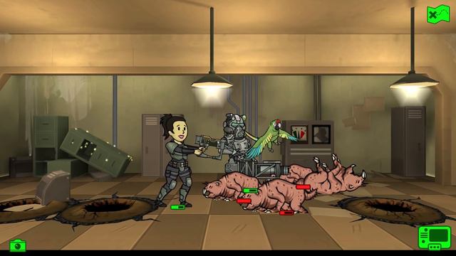 "CHEATING DEATHCLAW MASS MURDER!!!" Fallout Shelter (iOS/Android/PC) смотреть онлайн