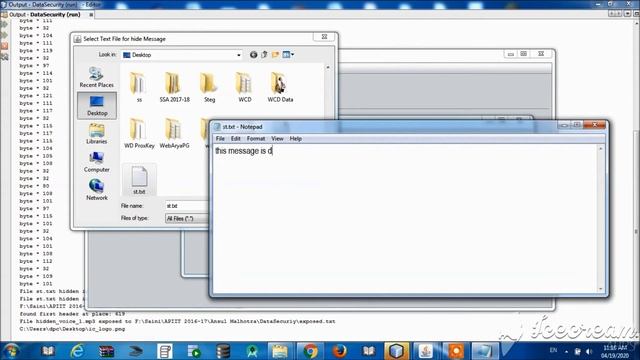 FYP Java Steganography Image, Audio, Video in BMP, PNG, AU, MP3, AVI Source Code Download смотреть онлайн