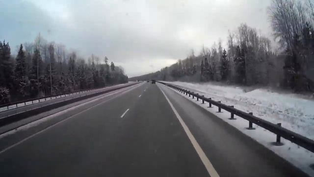 Трасса М10 «Россия» на Москву. С.-Петербург - вход в Новгородскую обл. смотреть онлайн