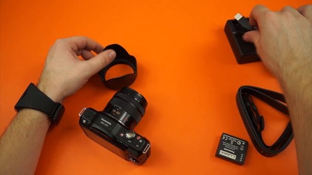 Panasonic Lumix DMC-GF5KA: распаковка смотреть онлайн