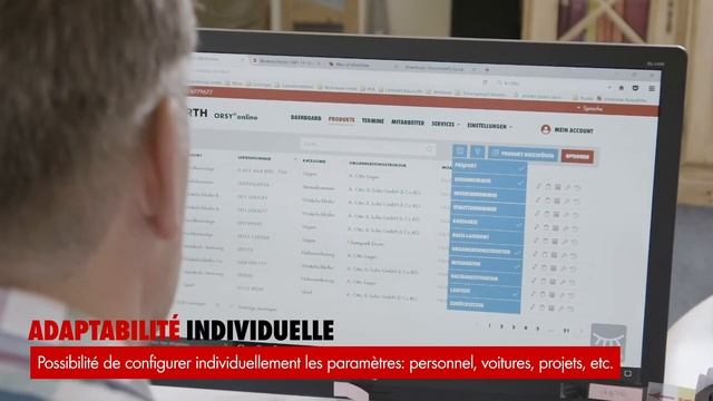 ORSY®online gestion des moyens d’exploitation | Würth AG смотреть онлайн