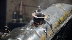 Пайка наливной горловины радиатора ГАЗ-66.