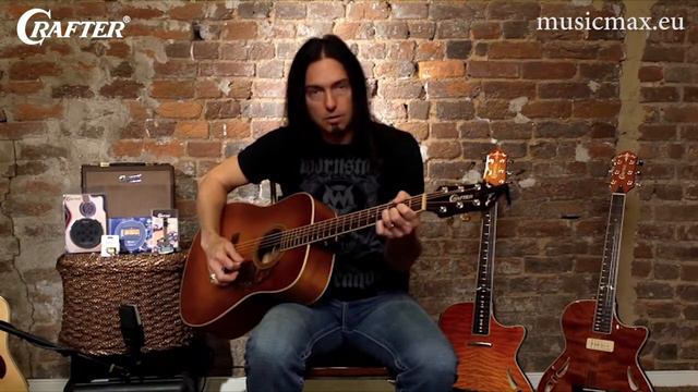 Crafter Guitars | First Position Guitar Chords смотреть онлайн