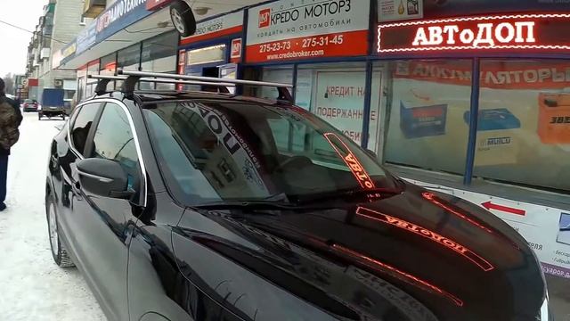 Багажник на крышу Nissan Qashqai (2014-). АВТоДОП Нижний Новгород. смотреть онлайн