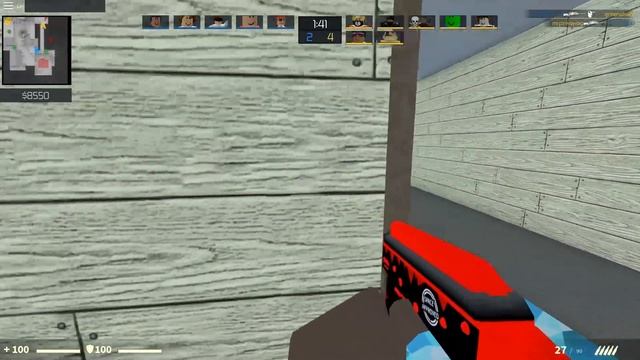 Crystal Glove + Frozen Dream Gameplay (Counter Blox | Roblox) смотреть онлайн