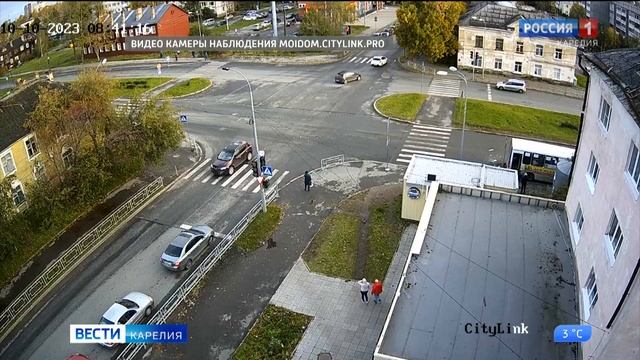 В Петрозаводске иномарка влетела в автобус с пассажирами смотреть онлайн