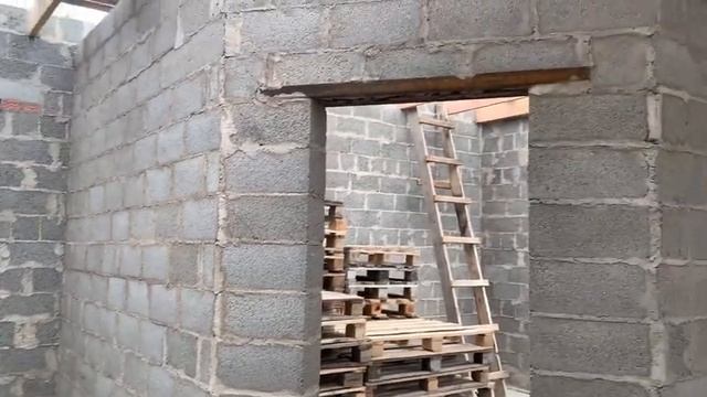 Дом из керамзитобетонных блоков. смотреть онлайн