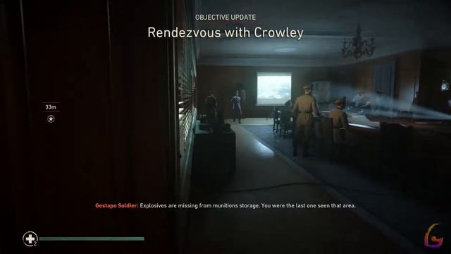 Call Of Duty WW2 [Mission 5 Liberation - Heinrichs Office] Gameplay Walkthrough Full Game No Commen